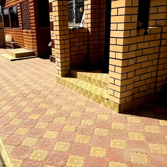 Upgraded Cement Stepping Stone Molds for Creating Beautiful Concrete Paving Stones in Your Yard And Garden