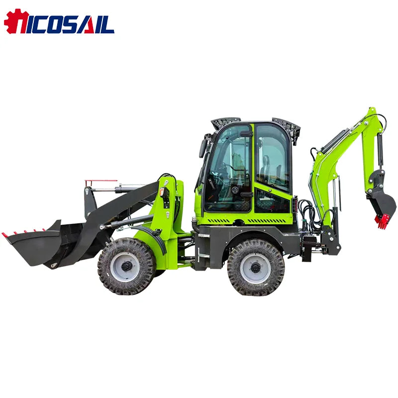 18-25 Backhoe Loader 4WD with Quick Hitch System for Fast Attachment Changes and High Productivity