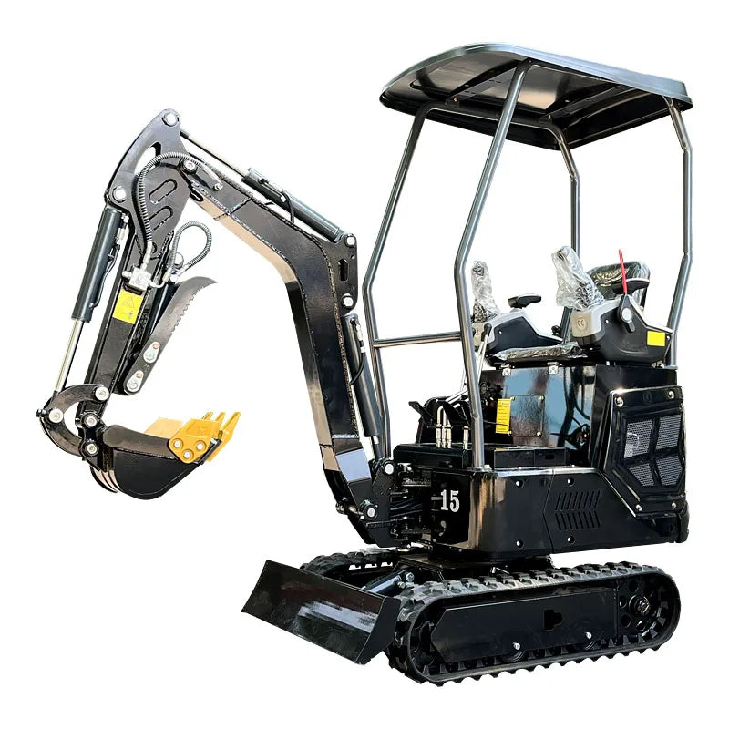 1.5 Ton Excavator mini excavator 1 Ton Crawler Digger Suitable For Farm Gardening Work Agricultural Machinery Customized