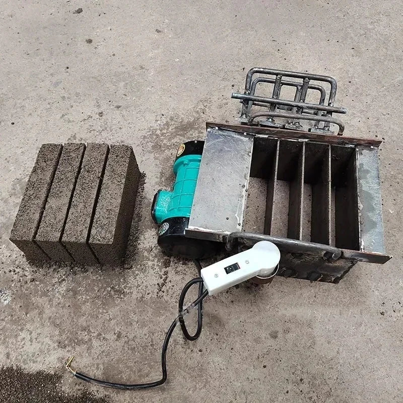 Manual cement Unfired porous brick making machine