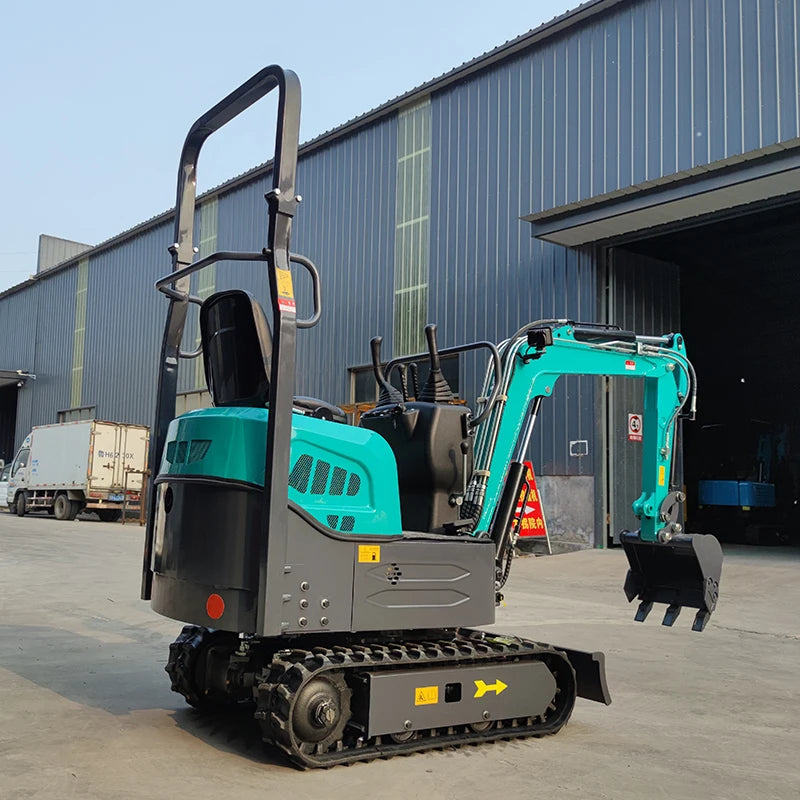 Customized 1.2-ton small excavator suitable for small projects, perfect for home garden renovation and maintenance. Small trench