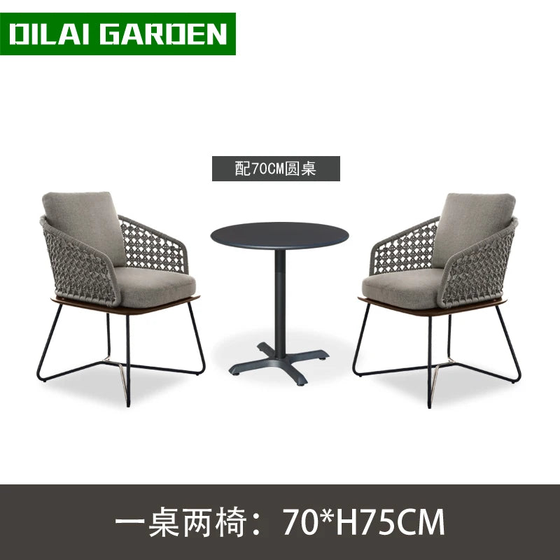Lounge Terrace Sofa 3 Person Balcony Outdoor Sofa Garden Single Muebles De Jardin De Exterior Outdoor Patio Furniture