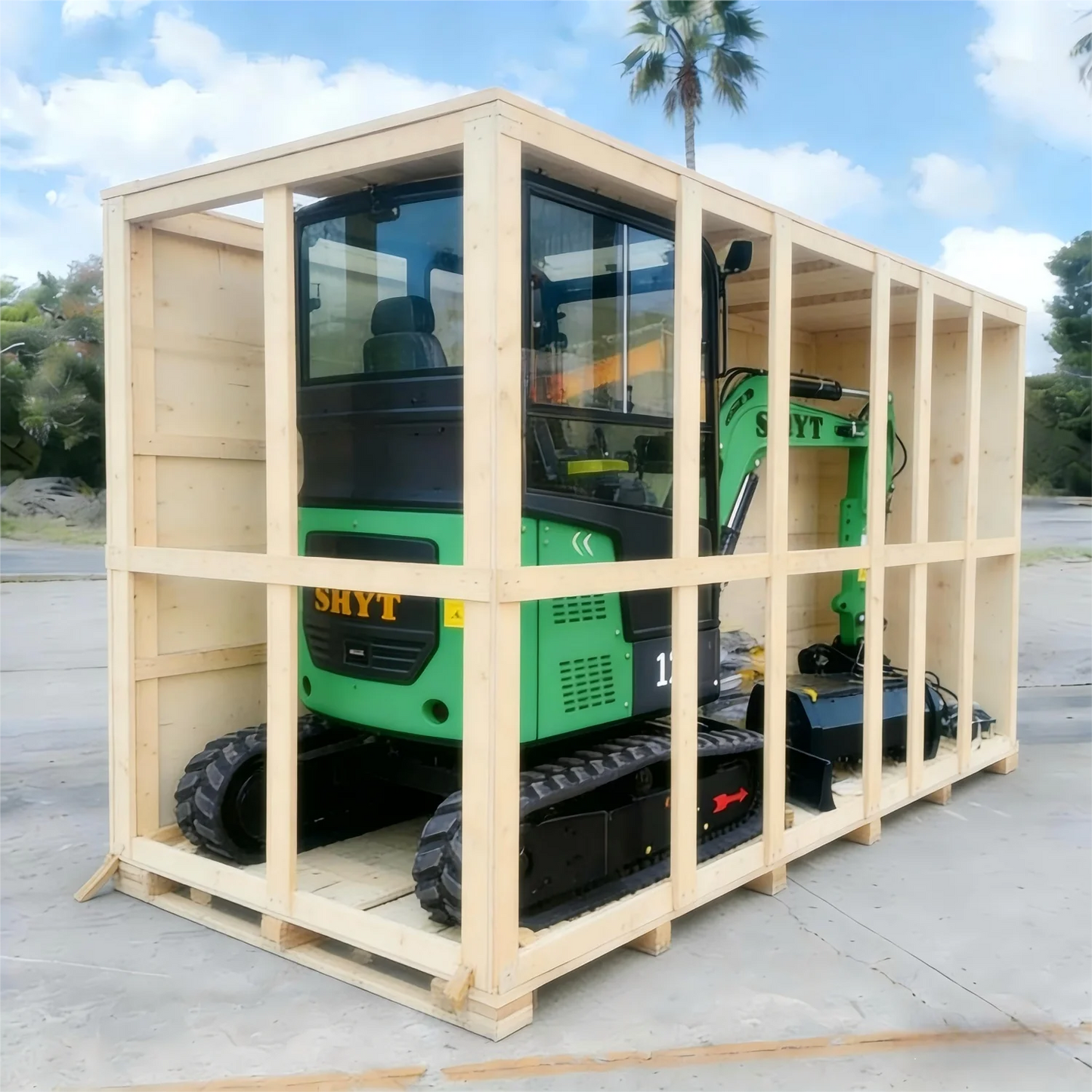 Mini Excavator Multi Functional Cab Multiple Attachments Reinforced Chassis Customized Hydraulic Tracks Mini Excavator 1.2 Ton