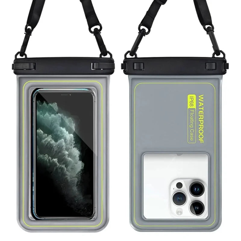 WaveSafe Float — Waterproof Phone Pouch with Crossbody Strap