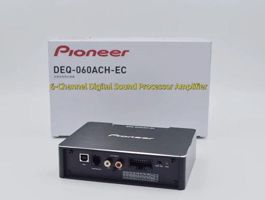 Pioneer car DSP amplifier, Bluetooth audio processor, 6-channel RCA output, 4-channel high-level output, manual tuning, computer