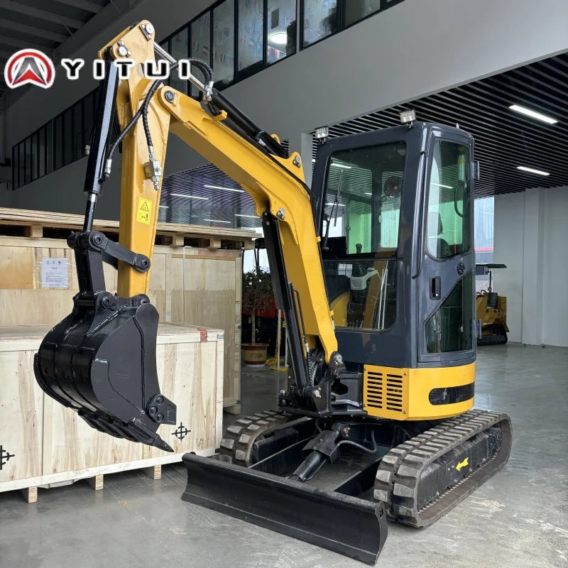 Customized Hot Sale Mini Excavator 3.5 Ton Energy-Saving Compact Digger with Custom Color Option for Farm & Landscape Projects