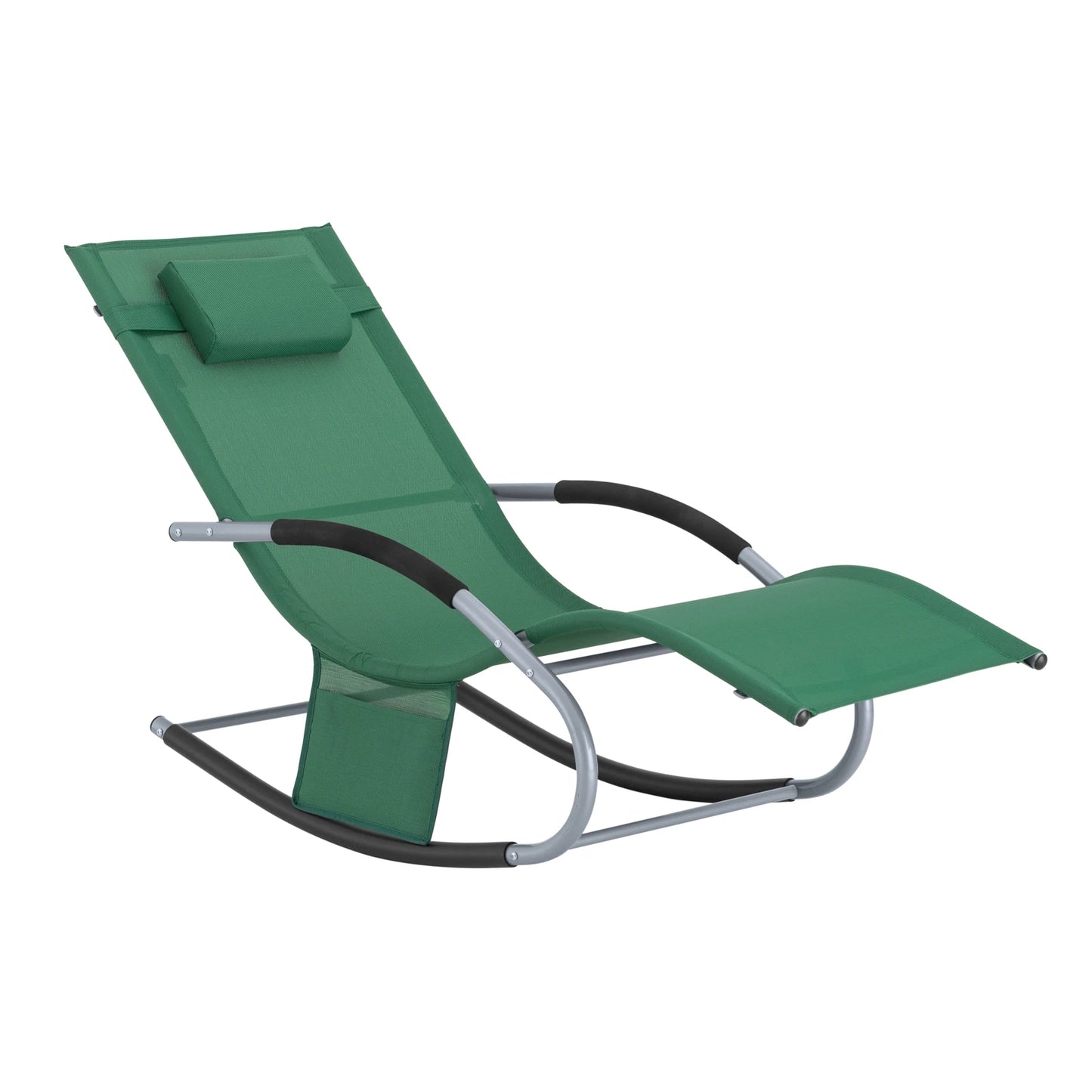 SoBuy OGS28 Sun lounger garden lounger swing with bag and breathable and airy swing lounger for gardens, courtyards, beaches
