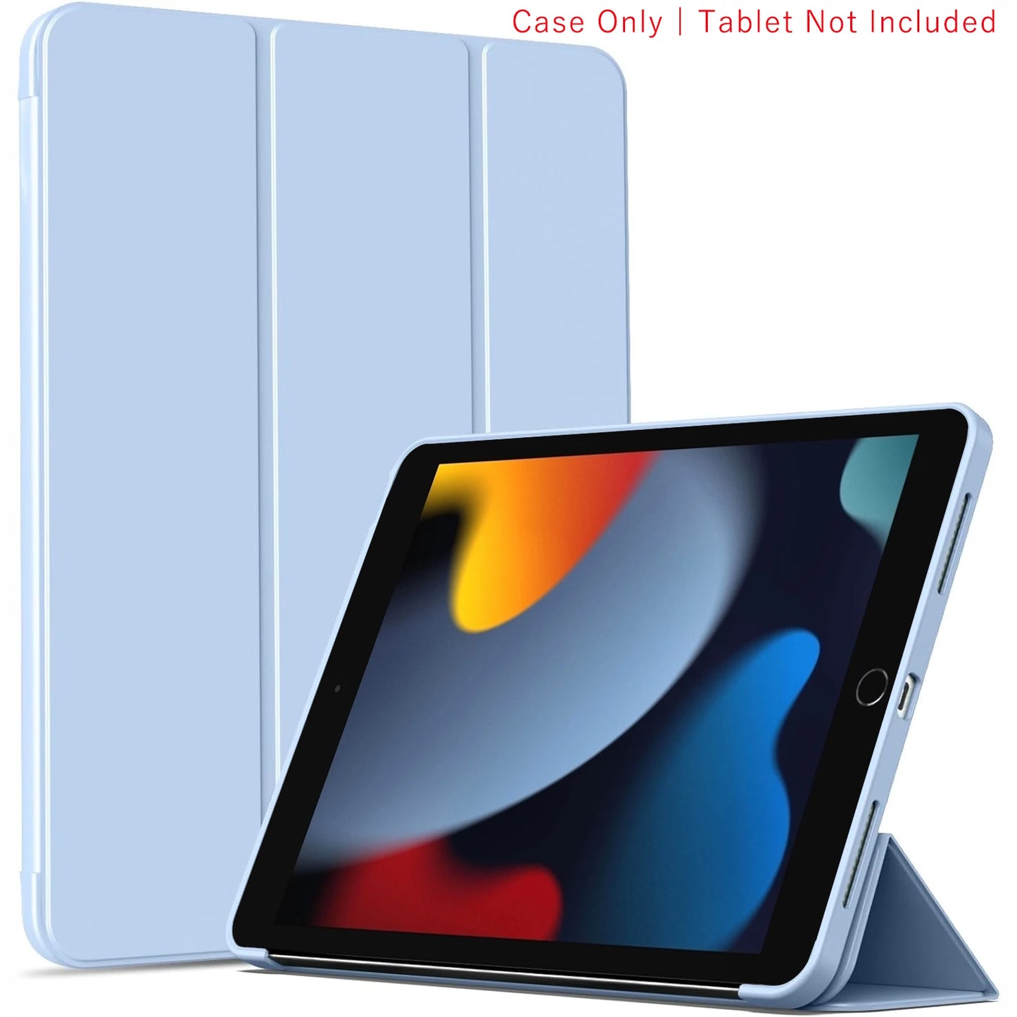 Tri-fold Flip Case For iPad 7th 8th 9th Gen 10.2 inch 7/8/9 A2198 A2604 A2270 A2430 Magnetic Stand PU Leather Protective Cover