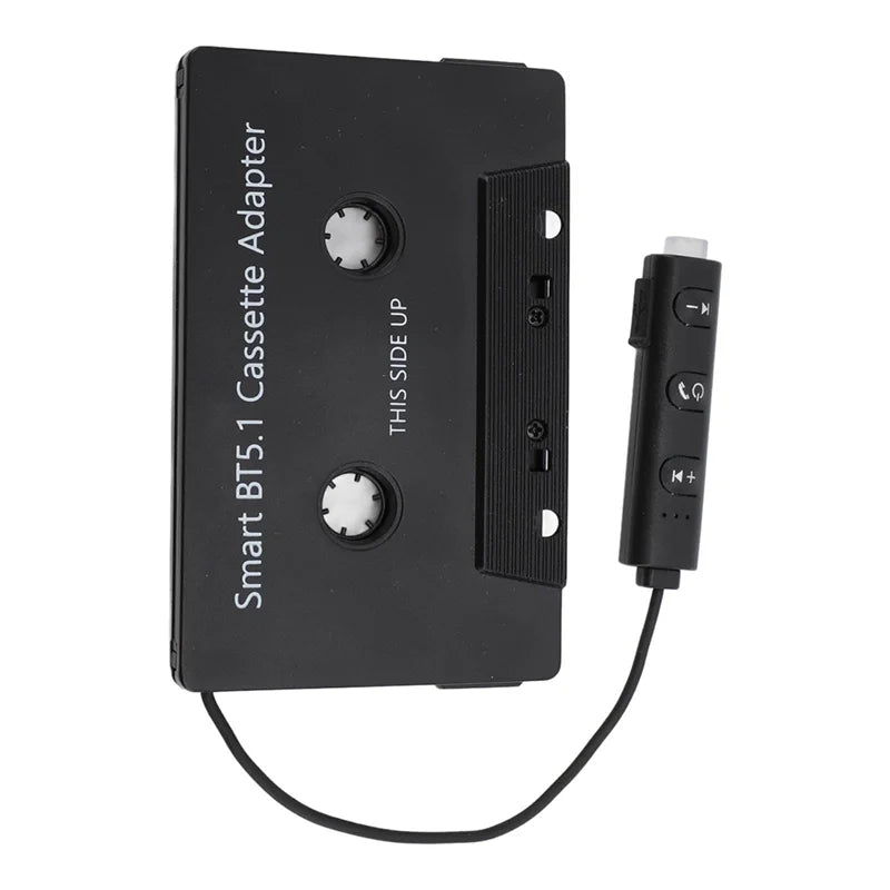 Car Bluetooth 5.0 Tape Cassette Player Cassette Receiver Tape Audio Aux Adapter Car MP3 Handsfree Phonebook For Phone Car Stereo