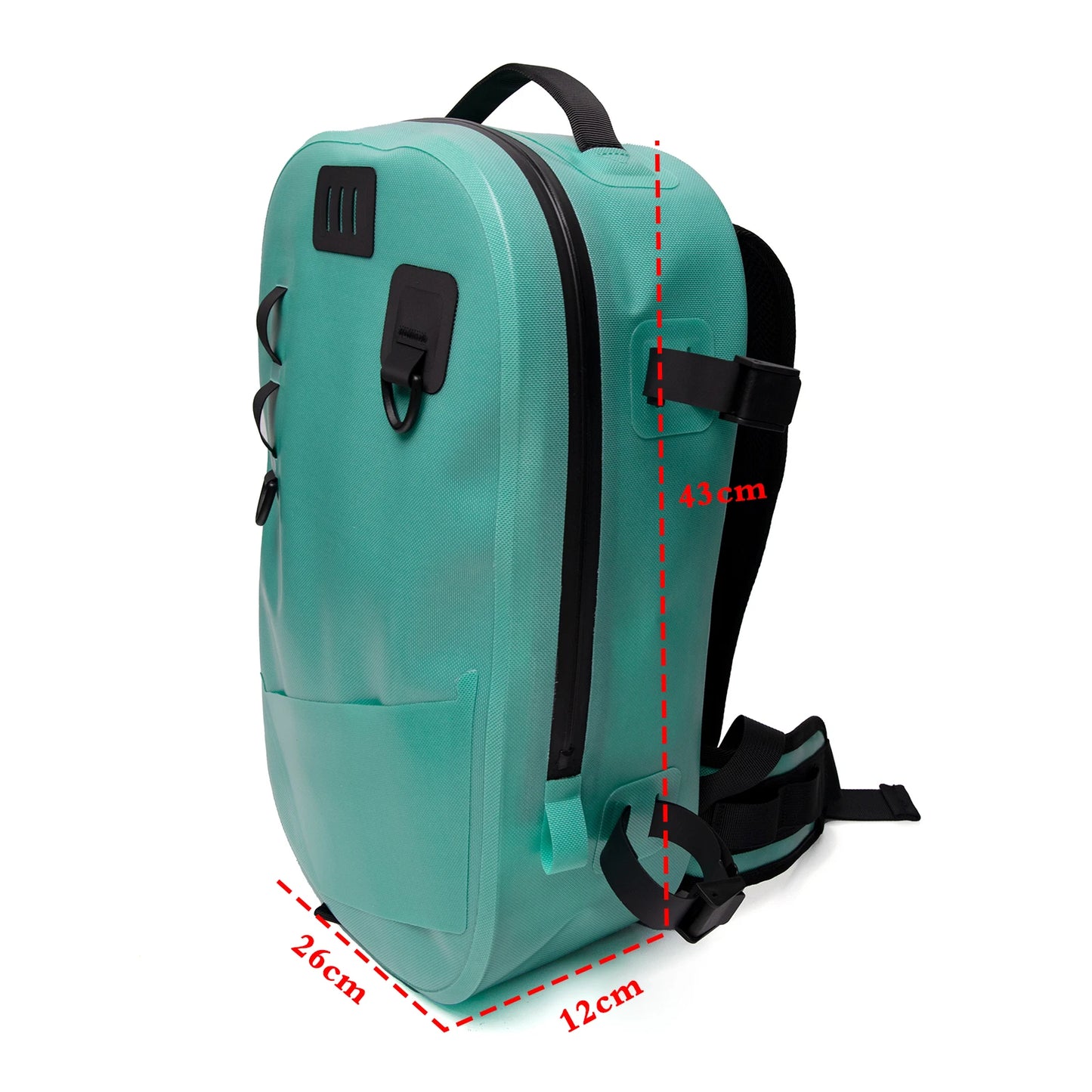 Waterproof bag 13L Outdoor water sports backpacks, kayaking, paddleboarding sports backpacks, fishing bags