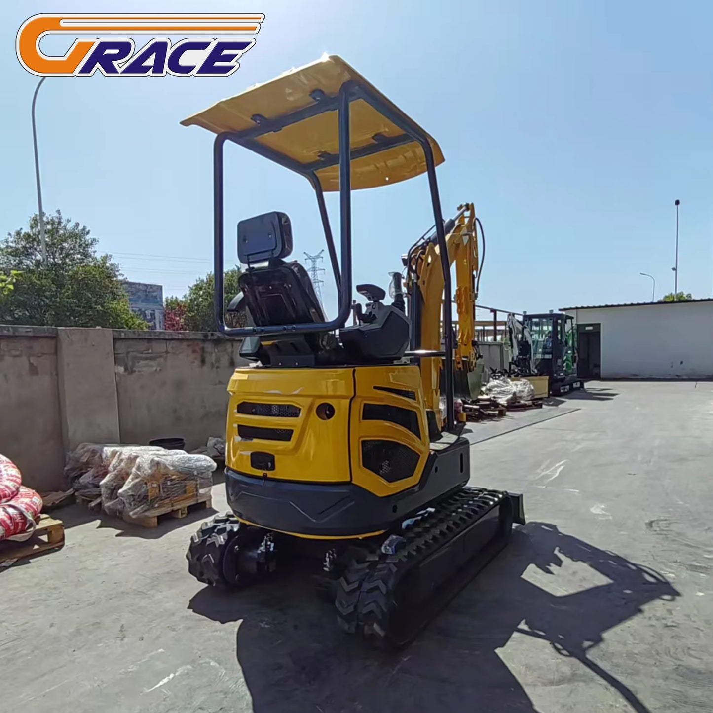 1.8ton Hydraulic Mini Kubota-Compatible Excavator - Diesel-Powered Compact Crawler Construction Digger