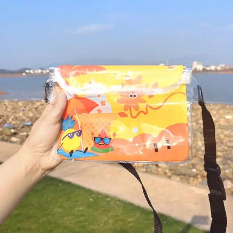 Waterproof Swimming Bag Ski Drift Diving Shoulder Waist Pack Bag Underwater Mobile Phone Bags Case Cover For Beach Boat Sports
