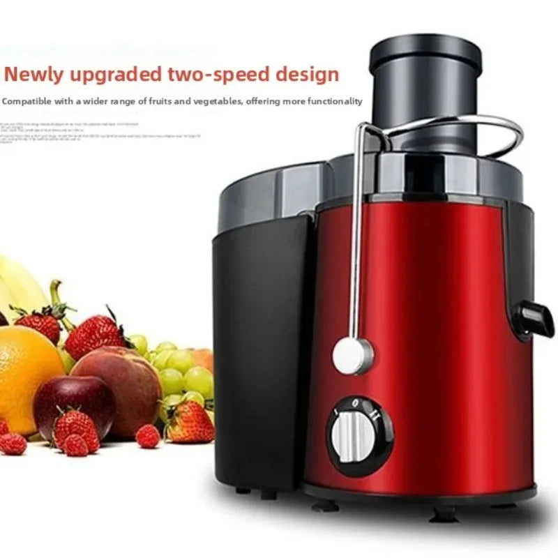 Multifunctional Houseuse Juicer, Fully Automatic Fruit and Vegetable Juicer, Pulp and Juice Separator