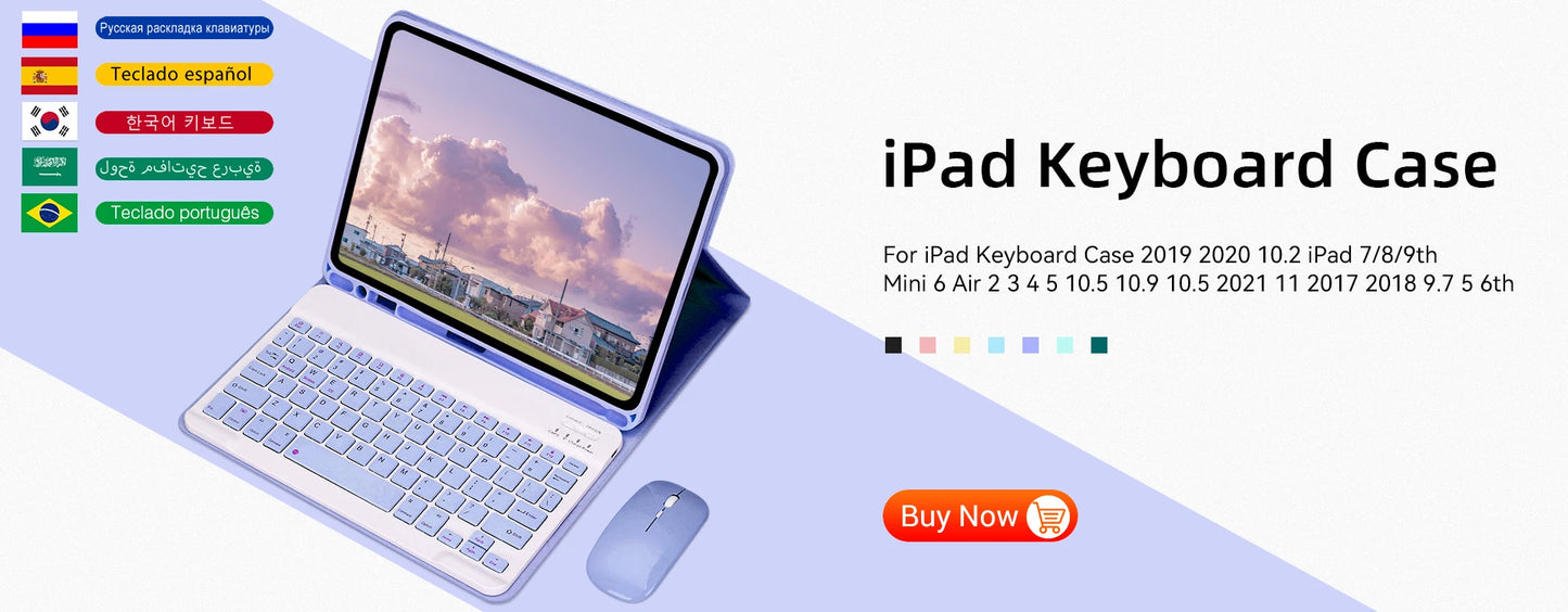 For 2026 ipad a16 case 11th 10th generation Air 11 13 M4 M3 M2 Air 4/5/6th iPad Pro 11 13 12.9 7/8/9th 10.9 10.5 10.2 9.7 Cover
