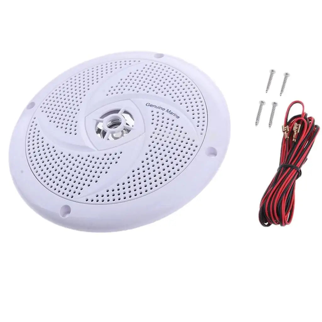 Waterproof Marine Sound System 6.5 Inch Speaker Anti-water Plastic Audio for Boat Car RV Pontoon Stereo