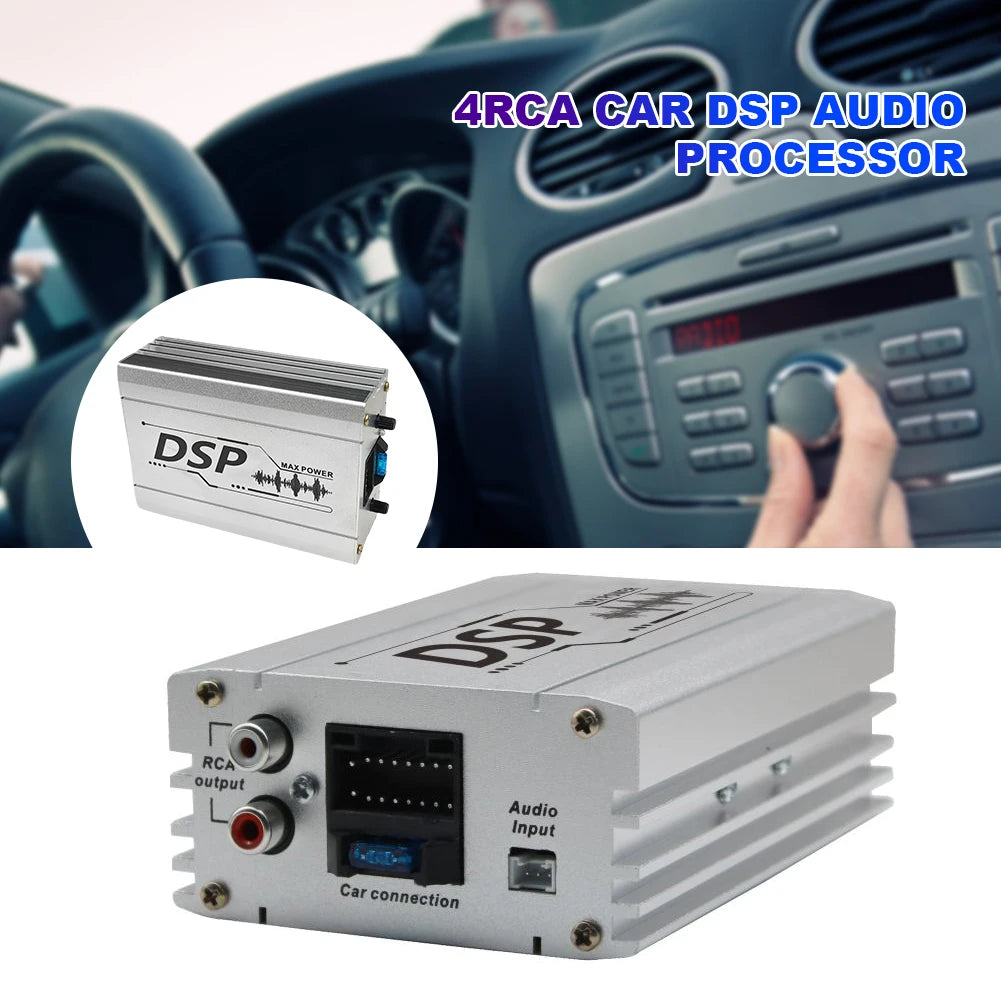 Car DSP Digital Audio Processor Support APP Control Audio Digital Sound Processor Car Audio Digital Signal Processor