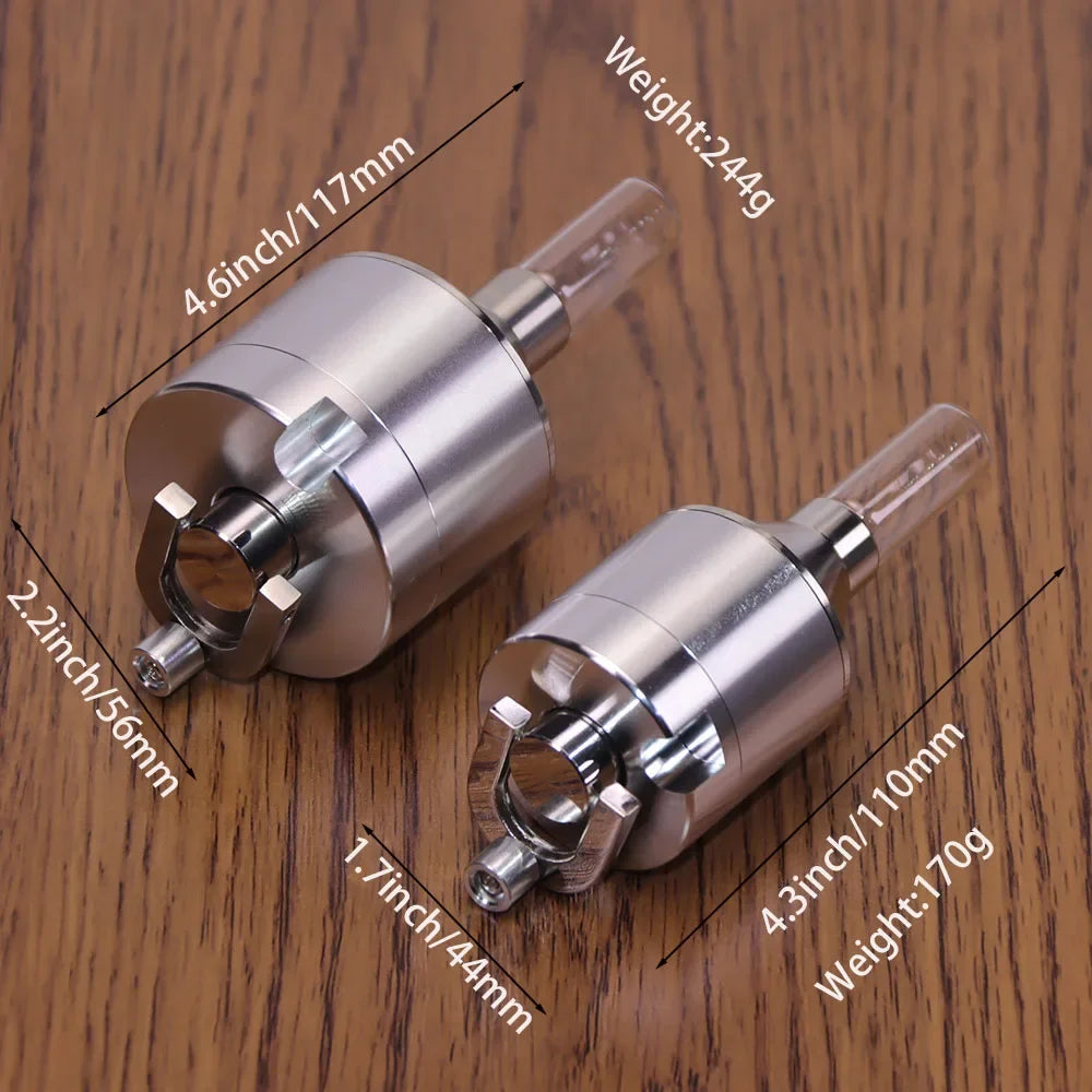 44/56mm Spice Grinder Pepper Mill for Kitchen Spices Tea Flower Herbal Powder Hand Operated Grinder