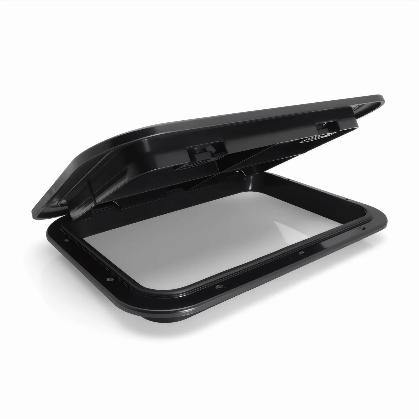 ABS Deck Access Hatch Cover Waterproof Boat Accessories 12.4"x17.32" For Marine Yacht RV Watertight Anti-UV Non-Skid Inspection