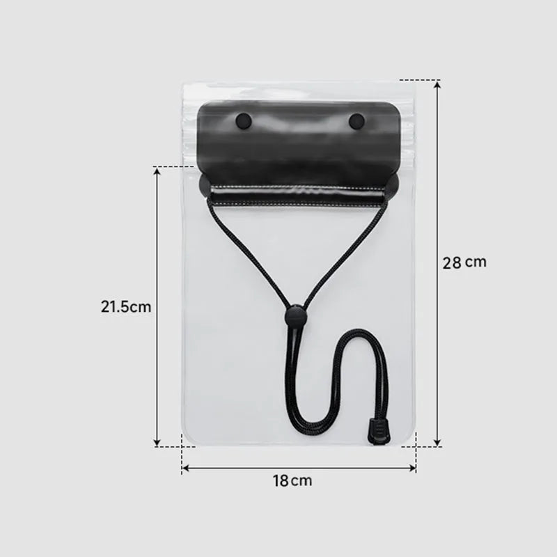 PVC Waterproof Dry Bag Phone Pouch For Floating Travel Beach Swimming Kayaking Boating Pool Accessories