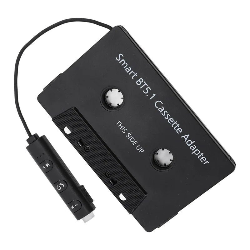 Car Bluetooth 5.0 Tape Cassette Player Cassette Receiver Tape Audio Aux Adapter Car MP3 Handsfree Phonebook For Phone Car Stereo