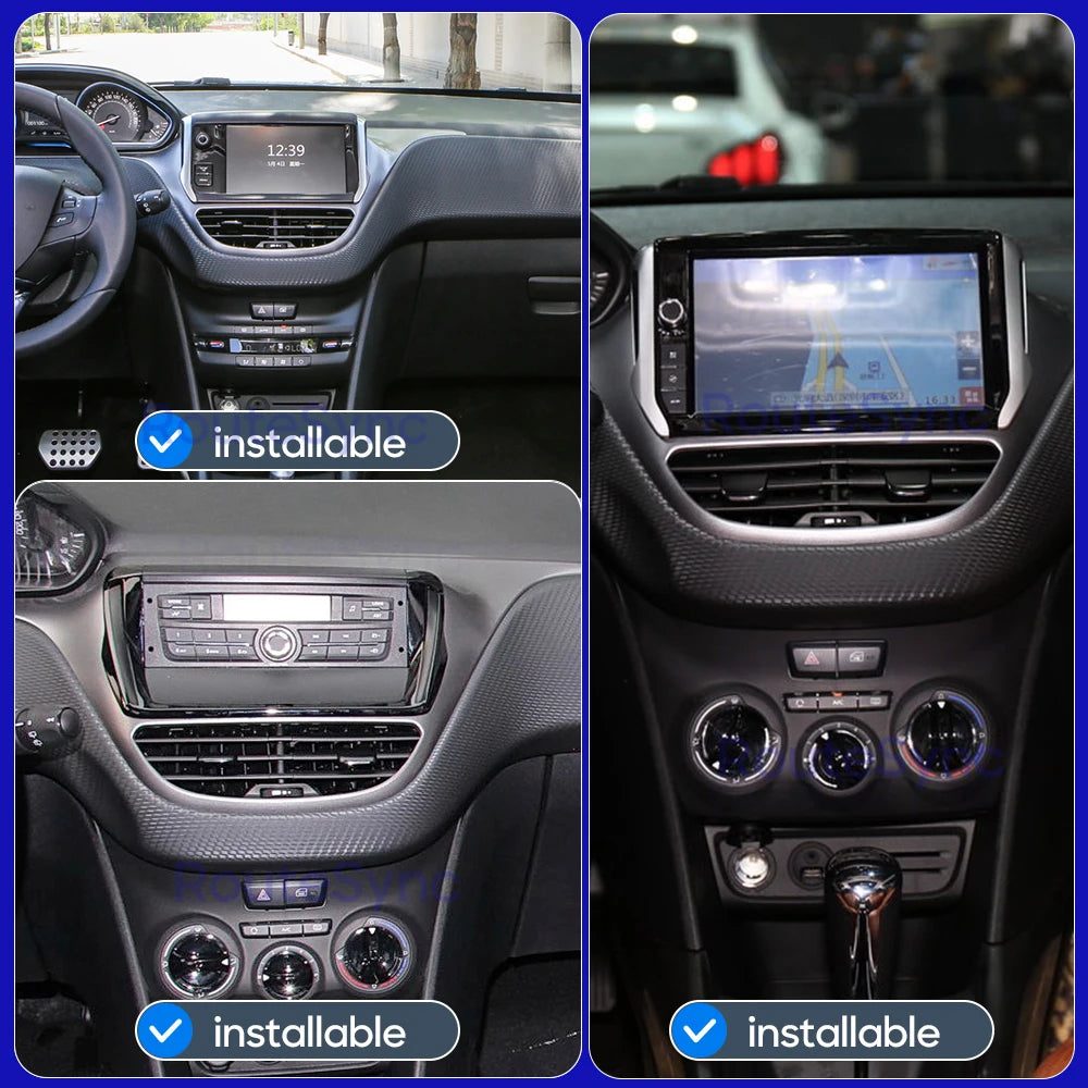 Android Audio Screen For Peugeot 2008 208 2012 - 2018 Car Radio Multimedia Video Player Carplay Auto 4G Wif DSP Navigation GPS