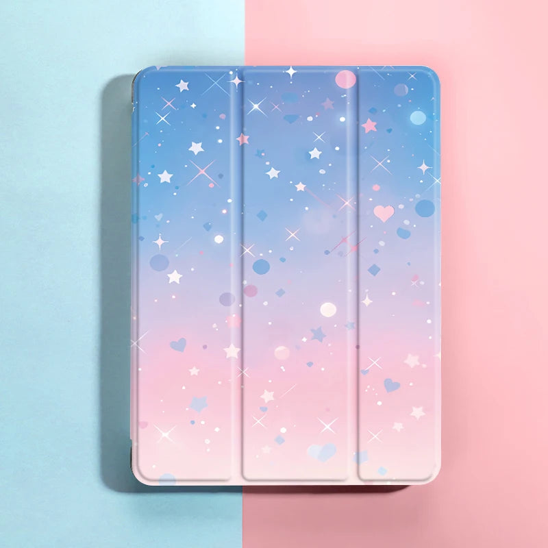 iPad Case For iPad 9th/ 8th/ 7th Generation 10.2 inch Case,For MiNi 4/5/6 Cover,with Pencil Holder,Auto Wake/Sleep Cover