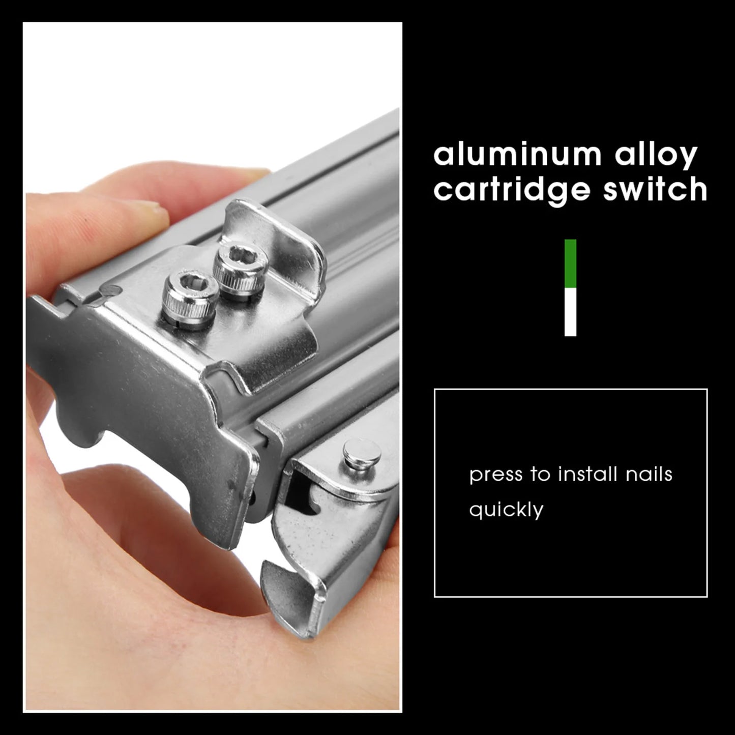Electric Nail Gun Electric Nailer Nail Gun Hand Operated Nailing Tool for Furniture Woodworking
