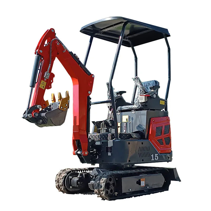 1.5 Ton Excavator mini excavator 1 Ton Crawler Digger Suitable For Farm Gardening Work Agricultural Machinery Customized