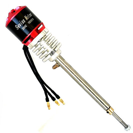 3542 Brushless Motor Long Shaft Powertrain of boat 3-4S Marine Powertrain 16000RPM  Drive shaft assembly Underwater Engine