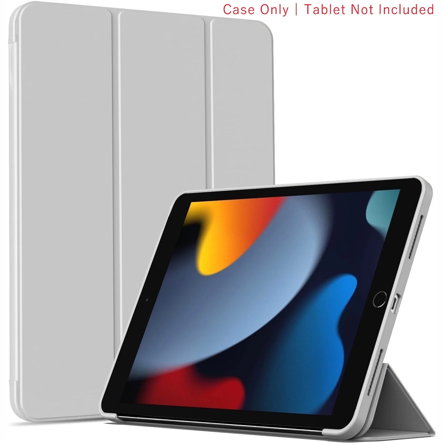 Tri-fold Flip Case For iPad 7th 8th 9th Gen 10.2 inch 7/8/9 A2198 A2604 A2270 A2430 Magnetic Stand PU Leather Protective Cover