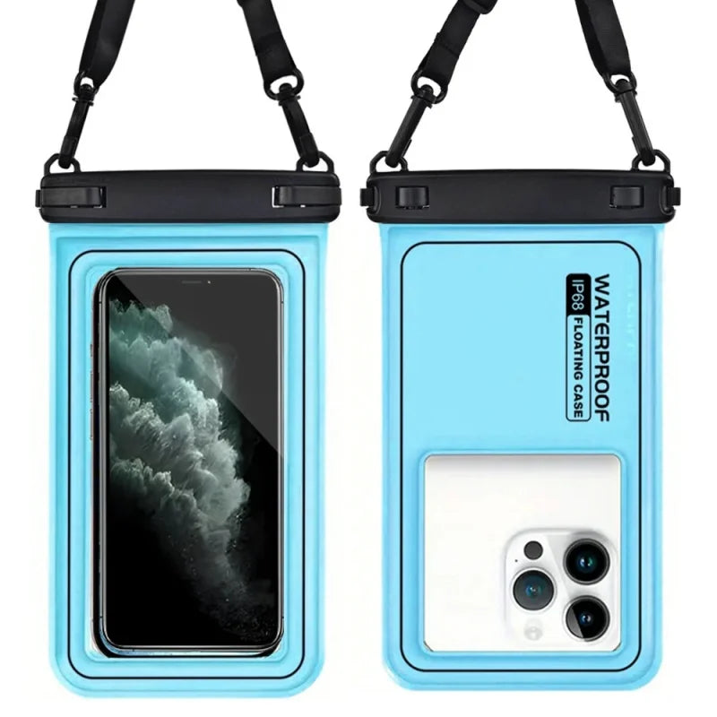 WaveSafe Float — Waterproof Phone Pouch with Crossbody Strap