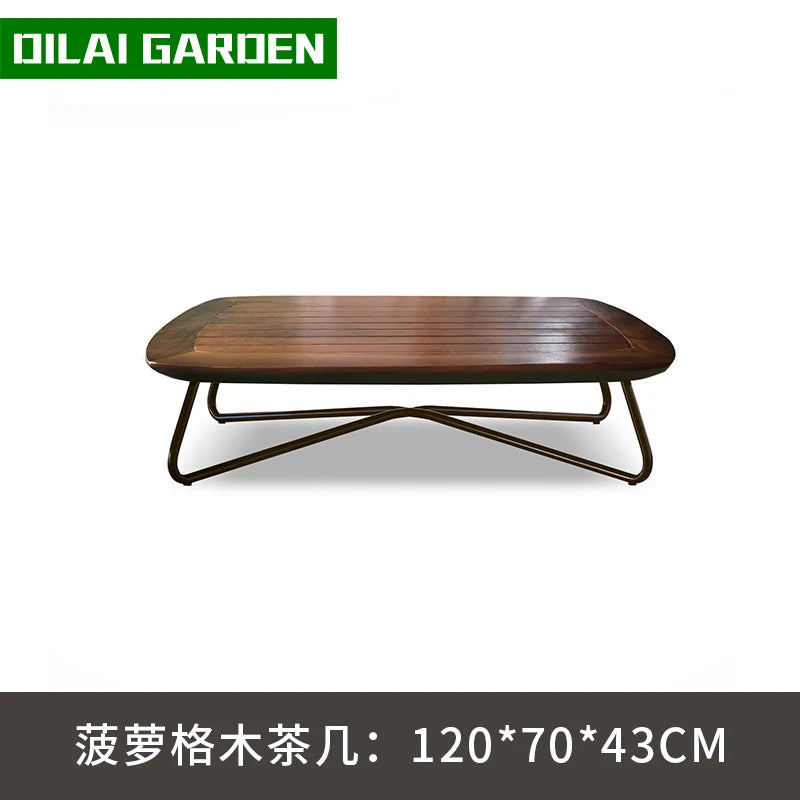 Lounge Terrace Sofa 3 Person Balcony Outdoor Sofa Garden Single Muebles De Jardin De Exterior Outdoor Patio Furniture