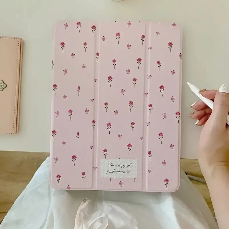 Cute Cartoon Protective Cases for IPad 10th 10.2/9.7/10.5/11 Inch Pro 12.9 Inch 2021 Mini 6 Air 5/4 Case with Pencil Slot Holder