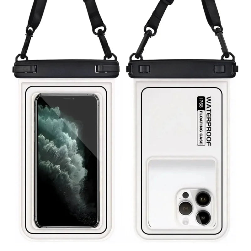 WaveSafe Float — Waterproof Phone Pouch with Crossbody Strap