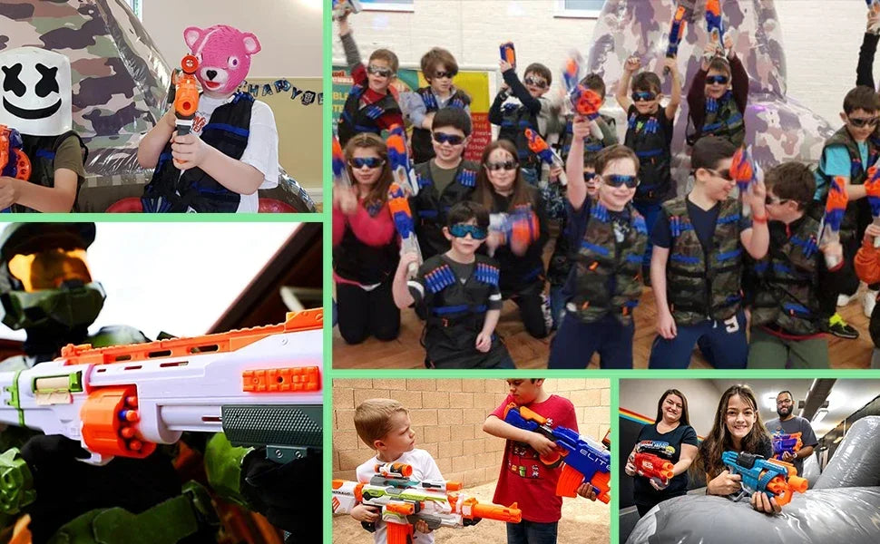 Refill Ffle Darts for Nerf Elite Guns Series Compatible EV Bullets 7.2x1.2cm Toy Gun Accessories for Party Team Game