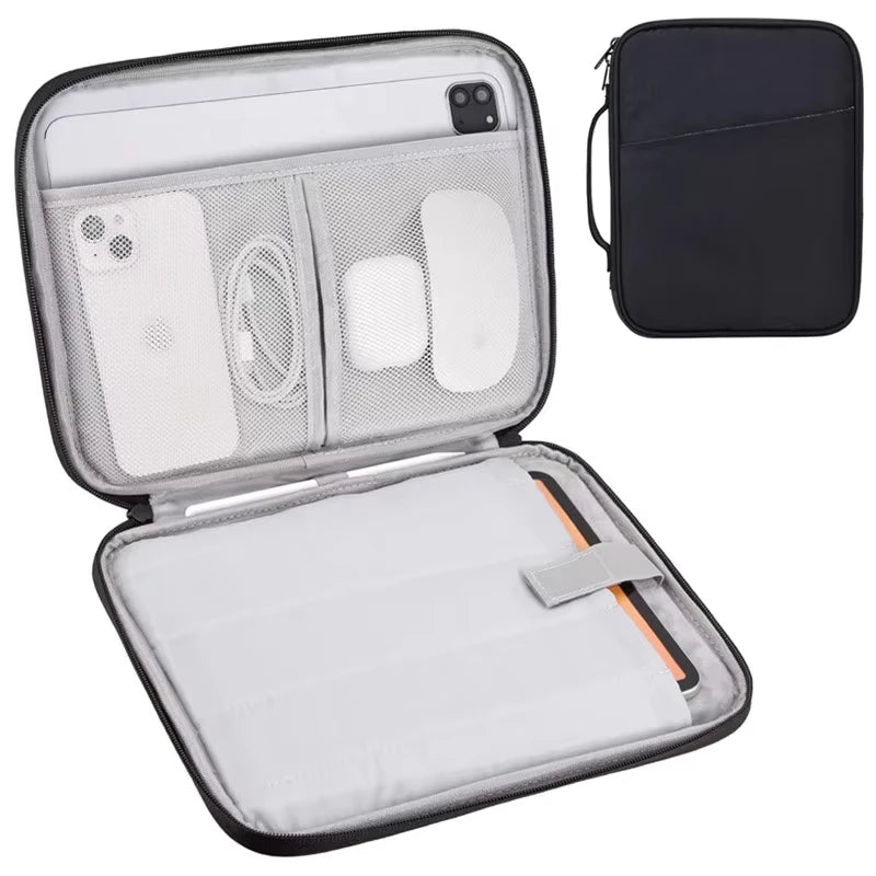 Waterproof Shockproof Handle Bags Tablet Sleeve Case for iPad Pro 13 12.9 Air 11 10.9 M4 I Pad 10 Gen Carrying Cover Accessories