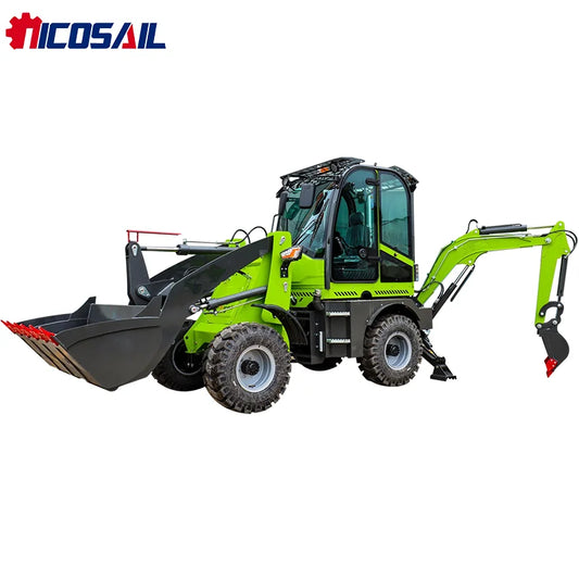 18-25 4x4 Backhoe Loader Multifunctional 2 in 1 Excavator Loader CE EPA for Construction Farm