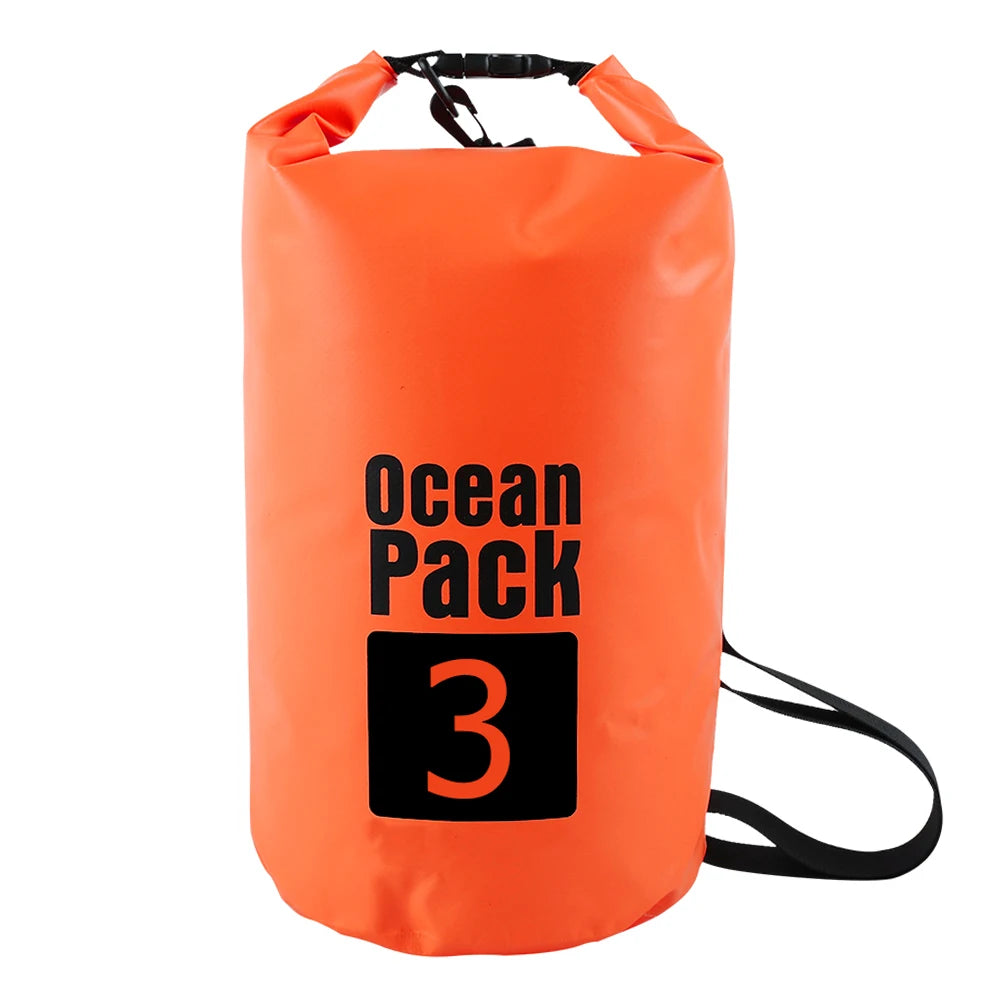 Waterproof Dry Bags Backpack For Kayaking Boating Swimming Outdoor Water Sport Swimming Storage Float Dry Bag Double Air Bag