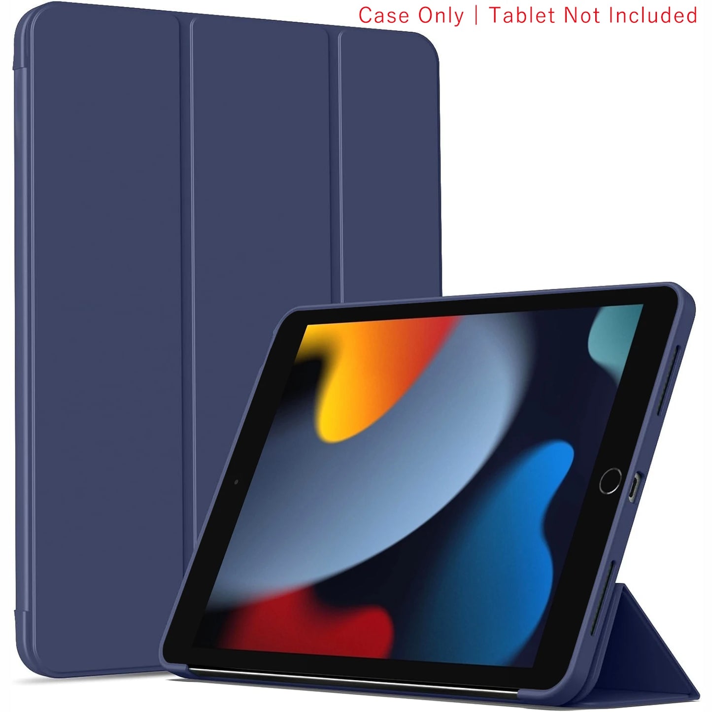 Tri-fold Flip Case For iPad 7th 8th 9th Gen 10.2 inch 7/8/9 A2198 A2604 A2270 A2430 Magnetic Stand PU Leather Protective Cover