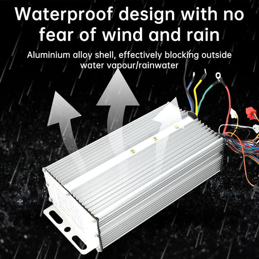 Electric Bicycle Accessories 48V/60V/72V Electric Bike 3000W Brushless DC Motor Controller For Electric Bicycle E-bike Scooter