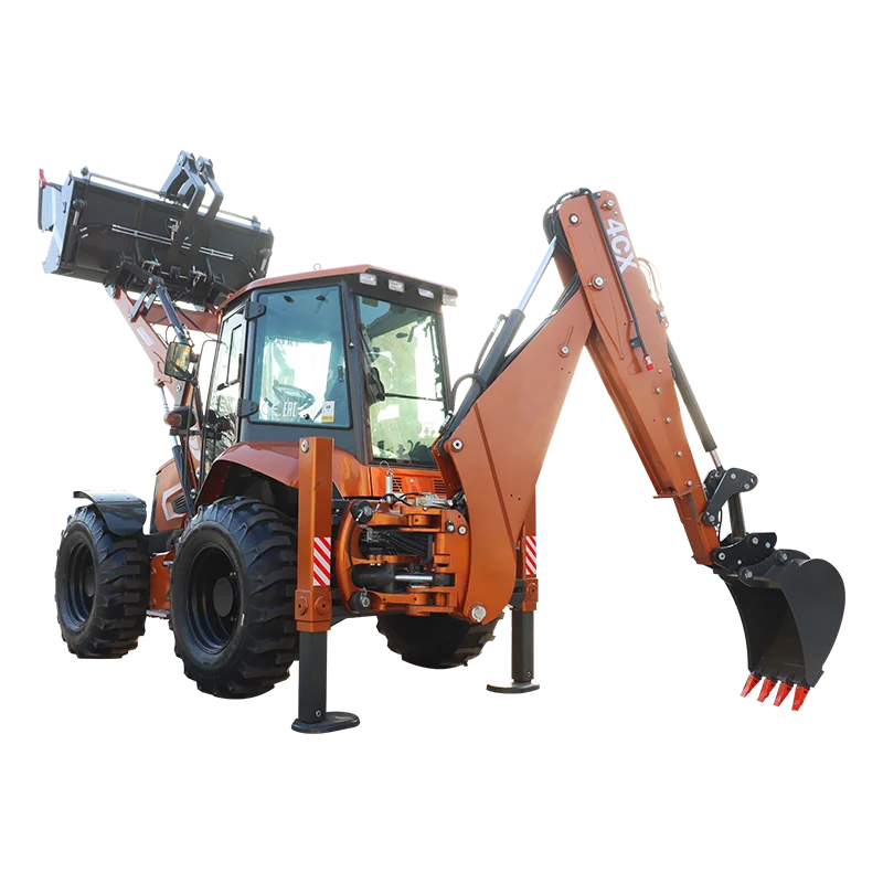 Made in China Small Backhoe Excavator Agricultural Tractor Backhoe Excavator Loader 4x4 Backhoe
