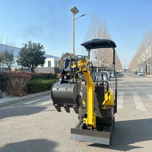 Small excavator 0.8 ton small crawler excavator used for farm garden landscape beautification