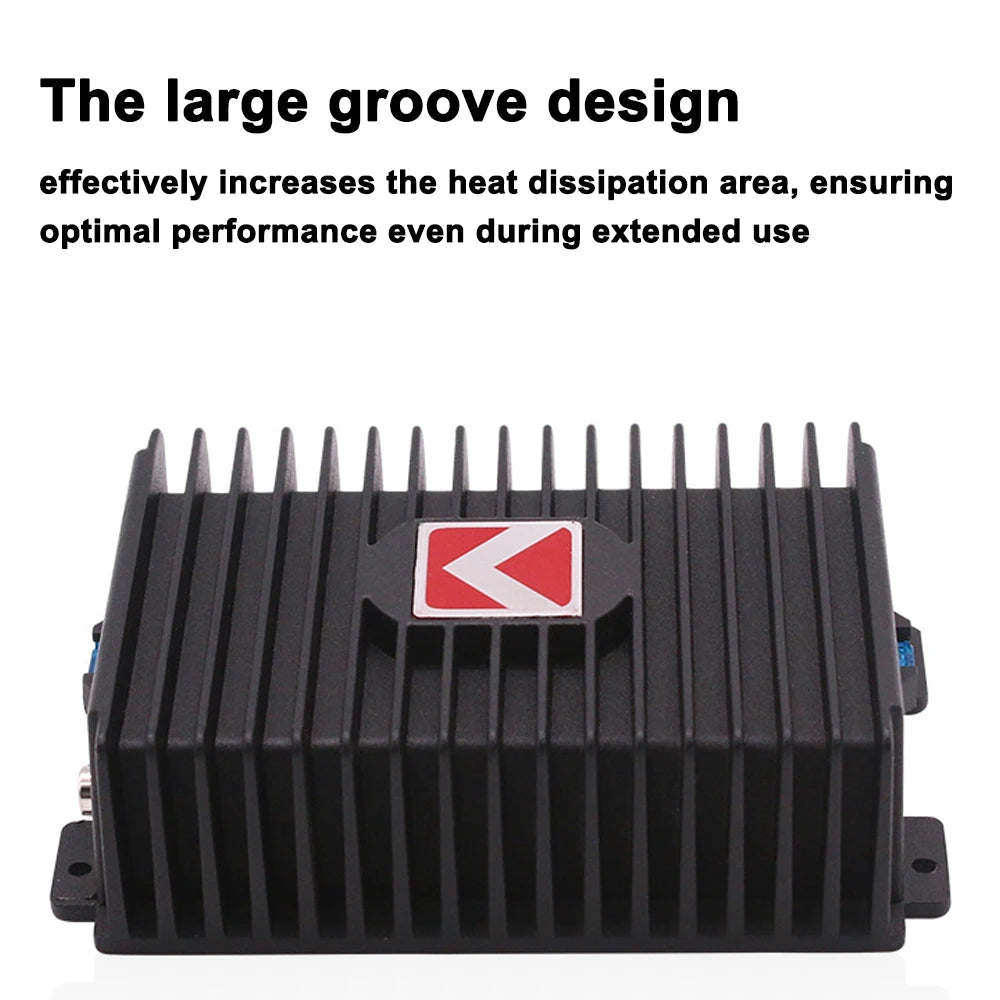 4-Channel Car Amplifier 80Wx4 Audio Modification Power Amplifier Digital Sound Processor Class A/B for Android Car Player