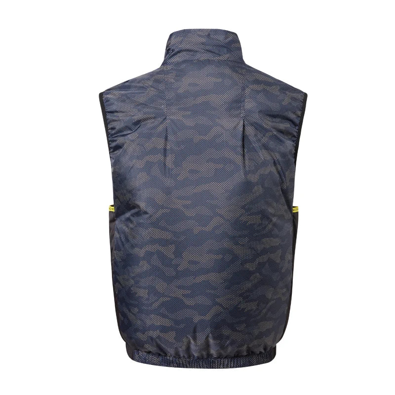Summer Sports Fan Air-Conditioning Clothing, Cool and Lightweight for Men and Women, Travel Brand Outdoor Vest, Jacket, Sun Protection Windbreaker, Fishing Workwear