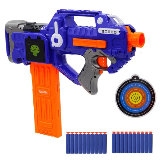 New Electric Soft Bullet Gun Sniper Rifle Suit for Nerf Bullets Toy Gun EVA Dart Blaster Toy Rifle Gun Kids Gift Airsoft Bullets