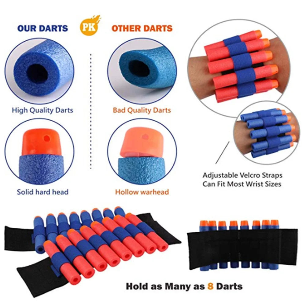 Soft Kids Vest Suit Kit for Nerf N-Strike Elite Series Outdoor Game Undershirt Holder Magazine Accessories Toys
