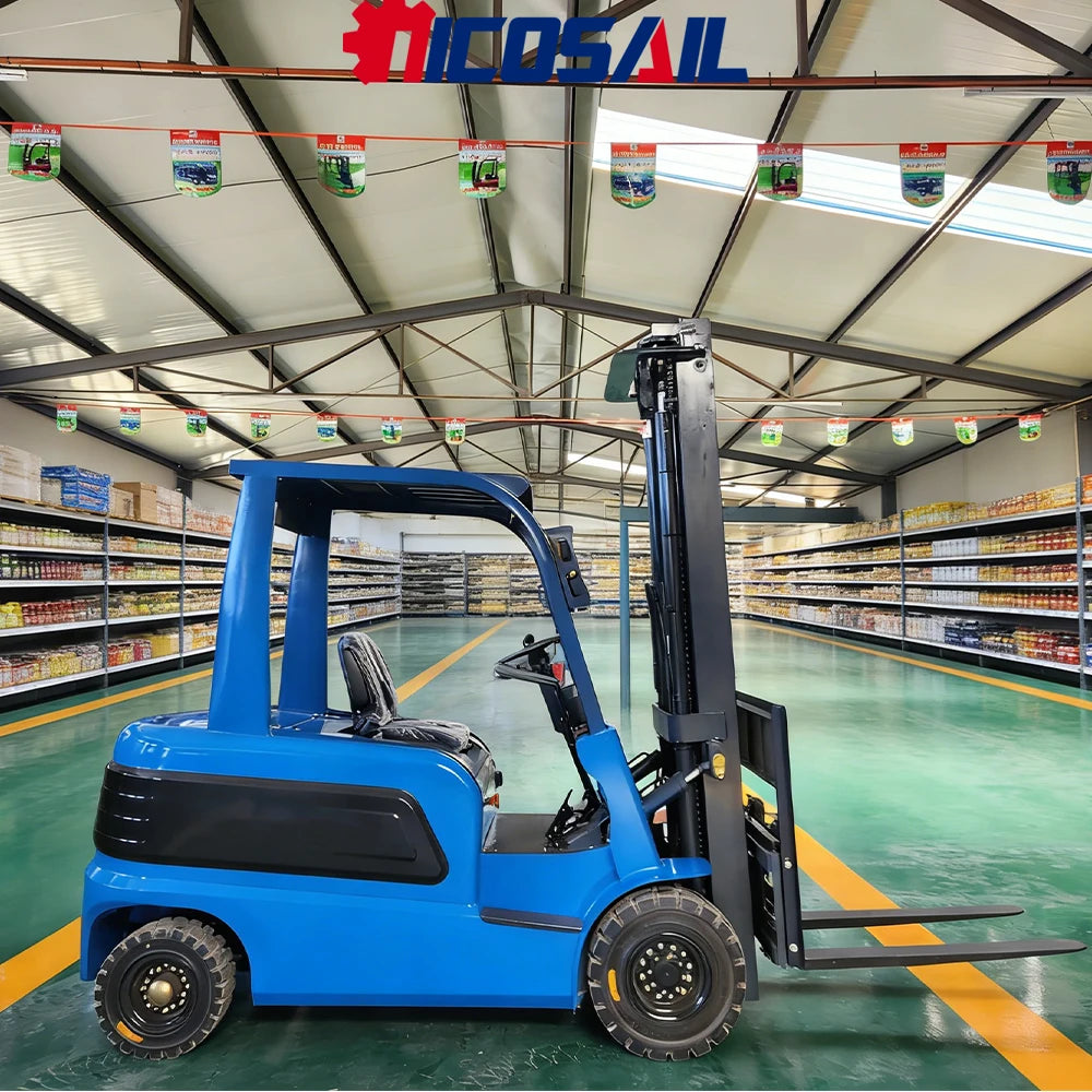Electric Forklift 2Ton Custom Euro 5 CE Compact Lift Truck for Warehouse and Factory Use