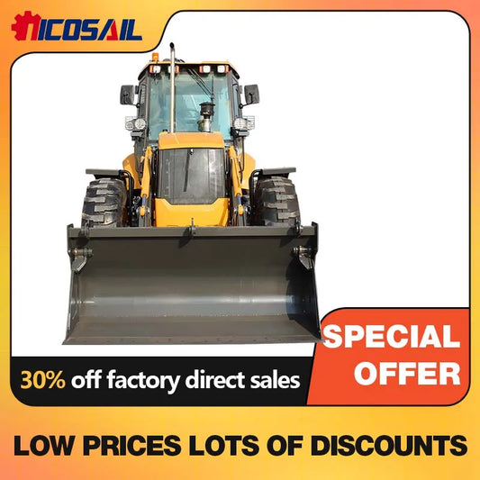 Made in China Small Backhoe Excavator Agricultural Tractor Backhoe Excavator Loader 4x4 Backhoe