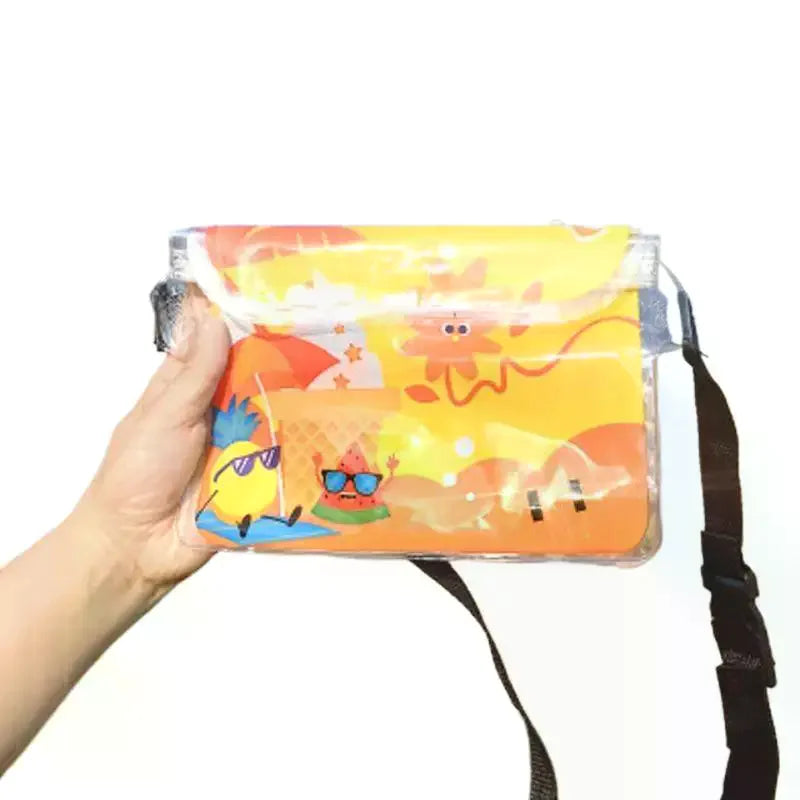 Waterproof Swimming Bag Ski Drift Diving Shoulder Waist Pack Bag Underwater Mobile Phone Bags Case Cover For Beach Boat Sports