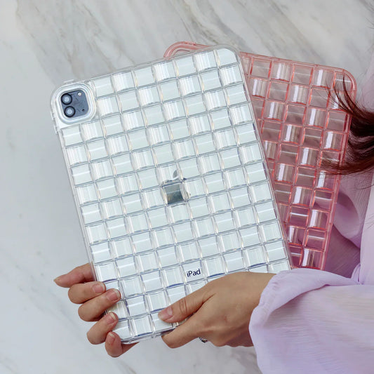 Tablet Case For iPad 2025 A16 Air Pro MINI Cases 3 4 5 6 7 8 9 10th 11th Generation 10.2 10.9 11 inch Ice Cube Clear Soft Cover